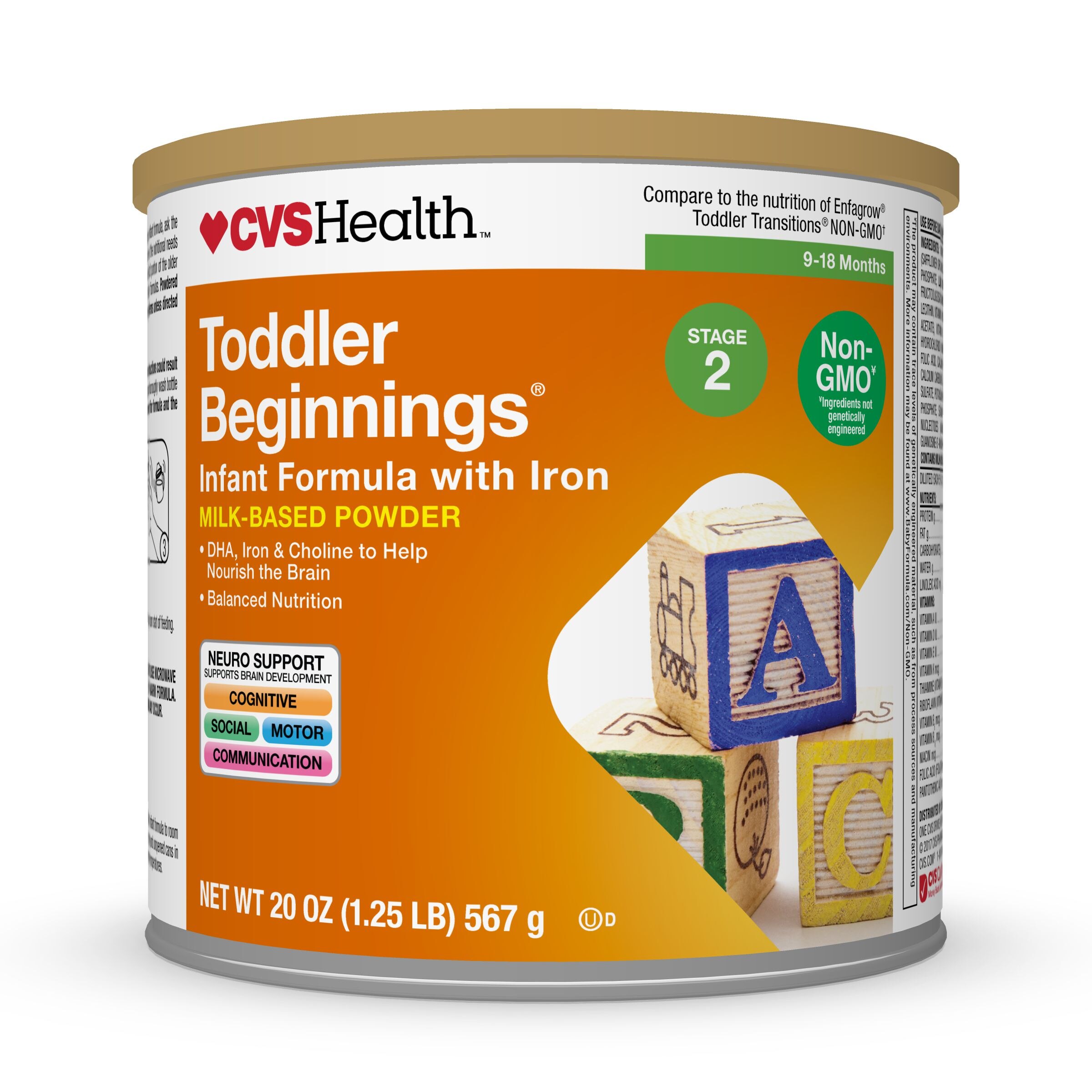 CVS Health Toddler & Infant Formula With Iron 20 OZ Pick Up In Store