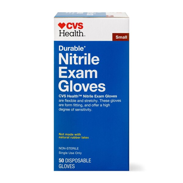 CVS Health Durable Nitrile Exam Gloves