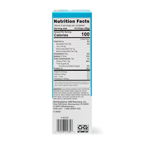 Well Market Everything Bagel Seasoned Pita Chips, Gluten Free, 4.25 oz