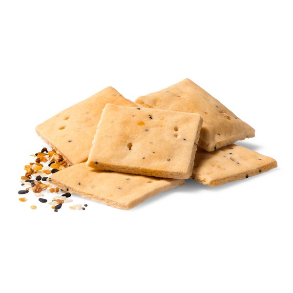 Well Market Everything Bagel Seasoned Pita Chips, Gluten Free, 4.25 oz