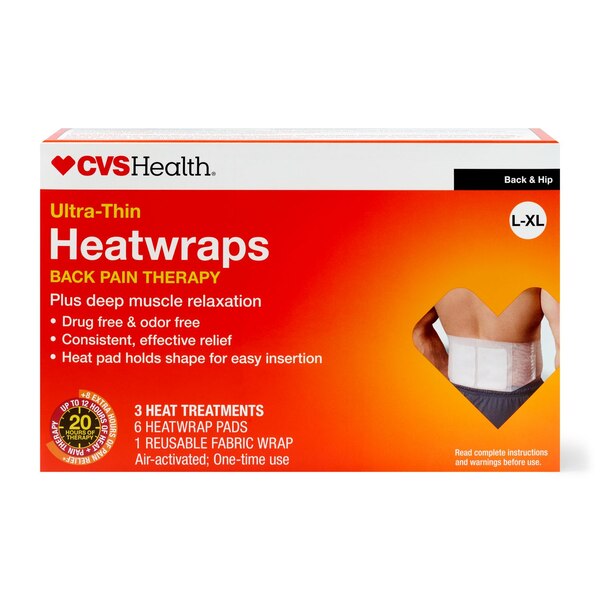 CVS Health Back & Hip Heatwraps