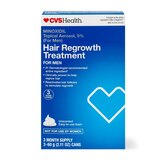 CVS Health Minoxidil Topical Aerosol, 5% (Foam) Hair Regrowth Treatment for Men, thumbnail image