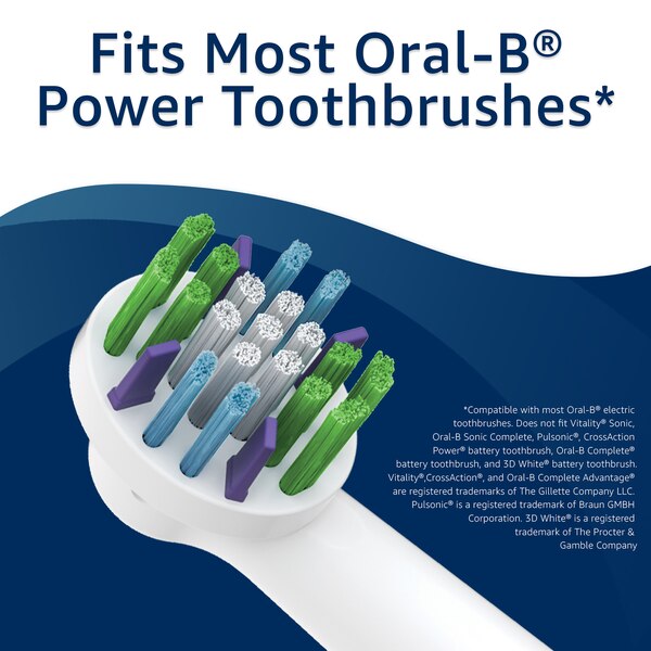 CVS Health EasyFlex Flossing Antibacterial Replacement Brush Heads, 3 CT