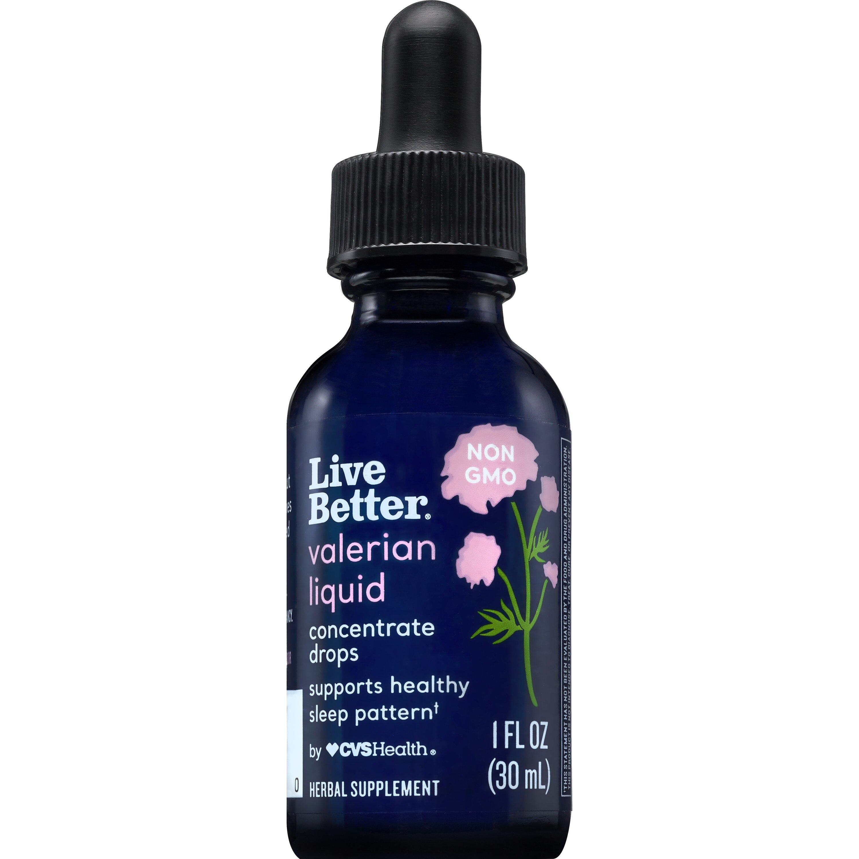 Live Better - Valeriana líquida, gotas concentradas, 1 oz