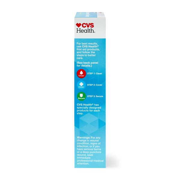 CVS Heath Waterproof Transparent Dressings with Pad, 5 CT
