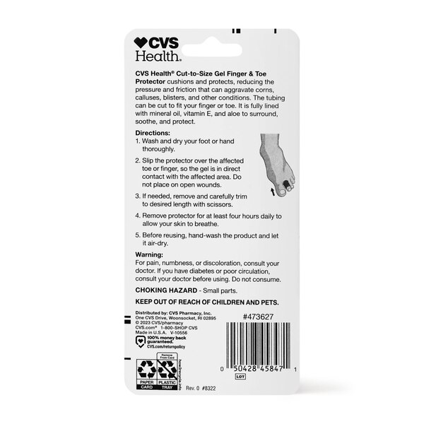 CVS Cut-to-Size Gel Finger & Toe Protector
