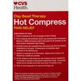 CVS Health Clay Bead Therapy Hot Compress, Medium, thumbnail image 2 of 5