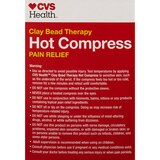 CVS Health Clay Bead Therapy Hot Compress, Medium, thumbnail image