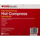 CVS Health Clay Bead Therapy Hot Compress, Medium, thumbnail image
