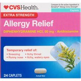 CVS Health Extra Strength Allergy Relief Tablets, 24 CT, thumbnail image