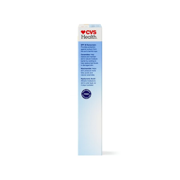 CVS AM Moisturizing Facial Lotion For Normal to Dry Skin SPF 30, 3 OZ