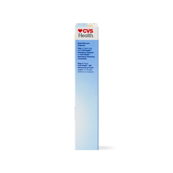 CVS AM Moisturizing Facial Lotion For Normal to Dry Skin SPF 30, 3 OZ