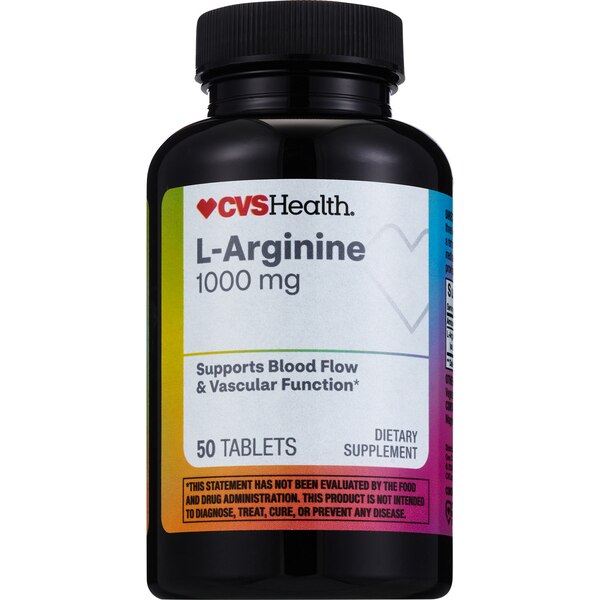 CVS Health L-Arginine 1000mg, 50 CT