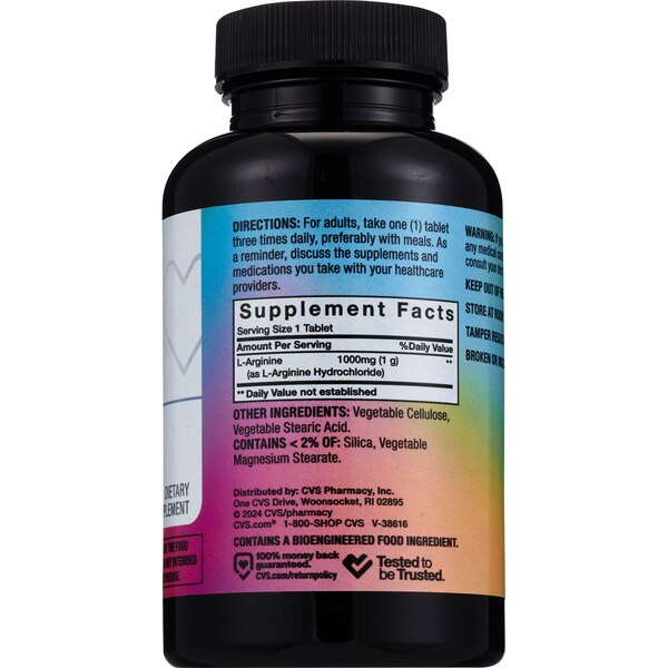 CVS Health L-Arginine 1000mg, 50 CT