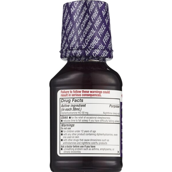 CVS Health Nighttime Sleep Aid Liquid, Berry