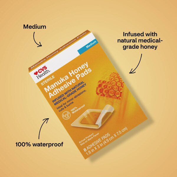 CVS Health Sterile Manuka Honey Adhesive Pads