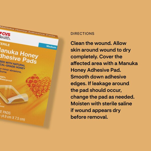 CVS Health Sterile Manuka Honey Adhesive Pads