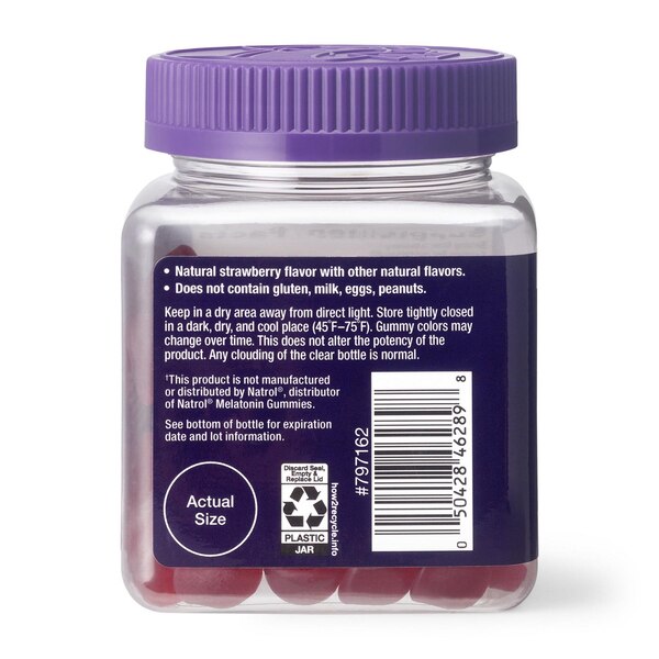 CVS Health Melatonin Gummies 5mg, Strawberry, 60 CT