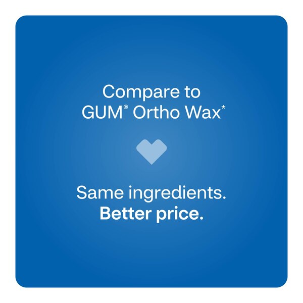CVS Health Mint Flavored Orthodontic Wax, Mint