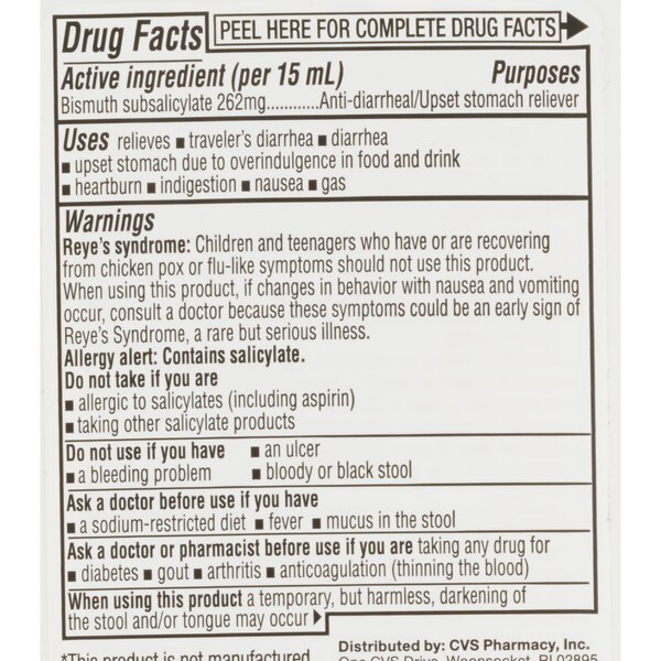 CVS Health Anti-Diarrheal Liquid