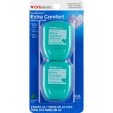 CVS Health EaseBetween Extra Comfort Dental Floss, Fresh Mint, 40 M, 2 Pack, thumbnail image