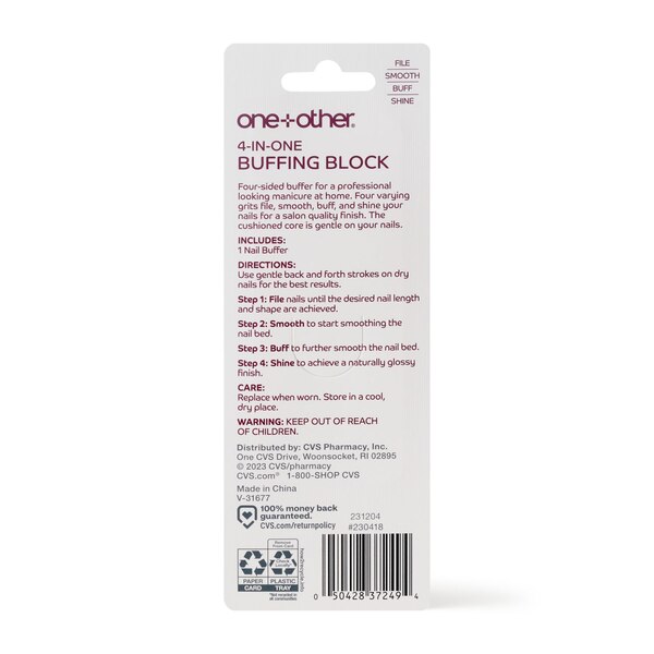 one+other Nail Finishing Buffer