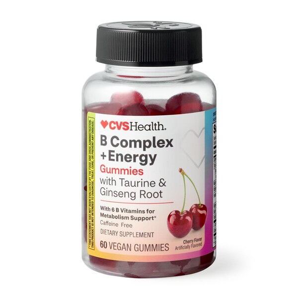CVS Health Vitamin B + Energy Gummy, 60 CT
