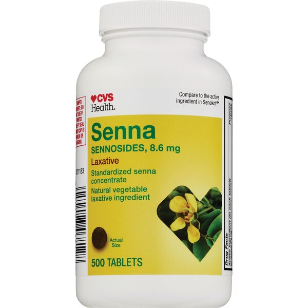 CVS Health Senna Natural Laxative Tablets