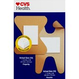 CVS Health Flexible Fabric Anti-Bacterial Bandages, Assorted Sizes, thumbnail image