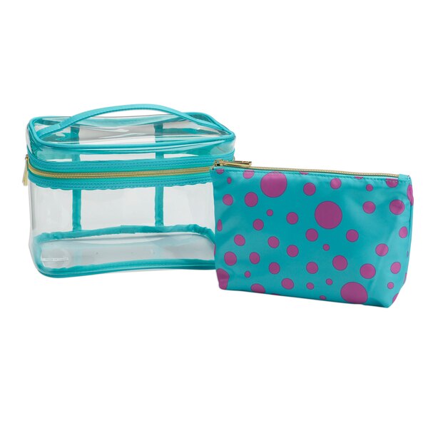 Pop-Arazzi Train Case, Clear, 2 CT