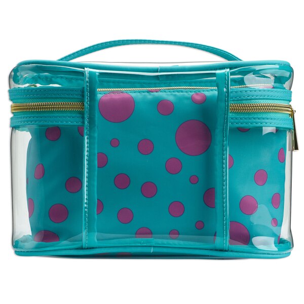 Pop-Arazzi Train Case, Clear, 2 CT