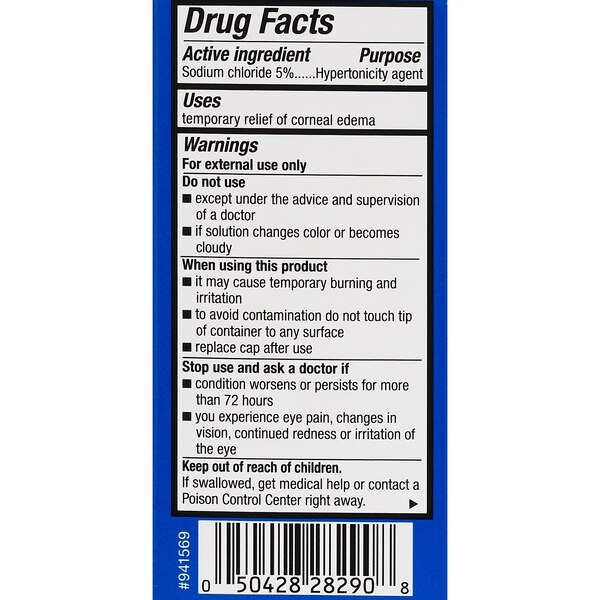 CVS Health Hypertonicity  Ophthalmic Solution Eye Drops, 0.5 fl oz