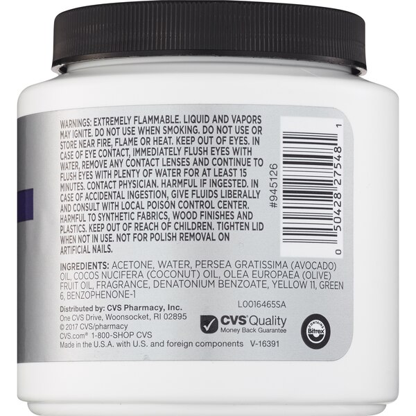 one+other Advanced Nail Polish Remover Jar, 9 OZ