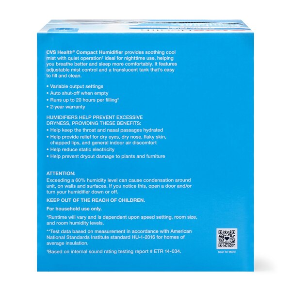 CVS Health Compact Fill Humidifier