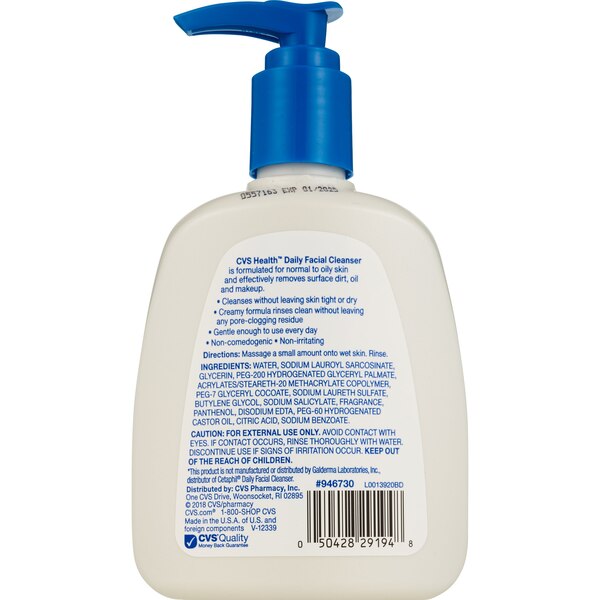 CVS Health Daily Facial Cleanser Normal to Oily Skin