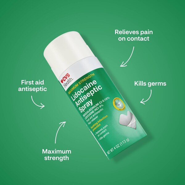 CVS Health Lidocaine Antiseptic Spray