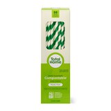 Total Home Earth Essentials Compostable Paper Straws 50 ct, thumbnail image