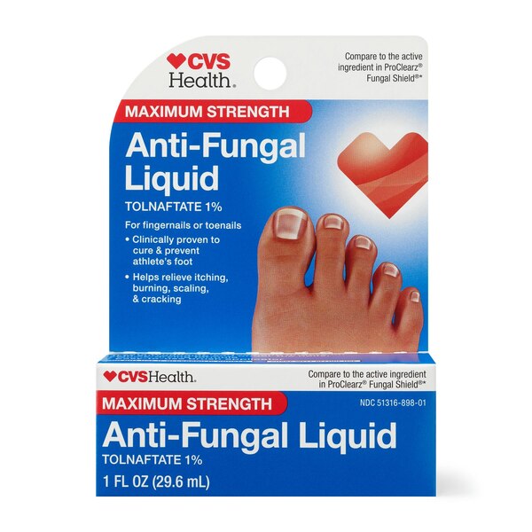 CVS Health Maximum Strength Antifungal Liquid, 1 OZ