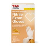 CVS Health Oatmeal Nitrile Exam Gloves, 40 CT, thumbnail image