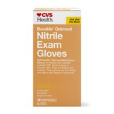 CVS Health Oatmeal Nitrile Exam Gloves, 40 CT, thumbnail image
