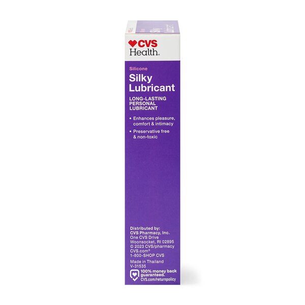 CVS Health Silicone Silky Lubricant, 2.7 OZ