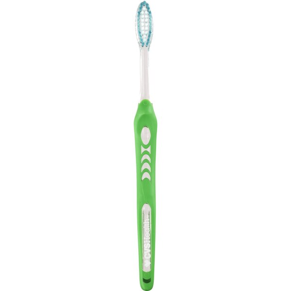 CVS Health SmartGrip Contour Toothbrush, Medium Bristle