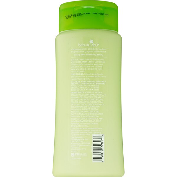Beauty 360 Cool & Fresh Lotion Refreshing Aloe Vera
