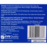 CVS Health Durable Nitrile Exam Gloves, One Size, thumbnail image