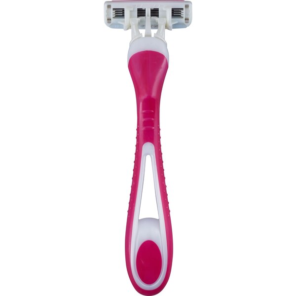 CVS Beauty Women's 3 Blade Disposable Razors for Sensitive Skin, 4 CT