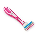 CVS Beauty Women's 3 Blade Disposable Razors for Sensitive Skin, 4 CT, thumbnail image 4 of 6