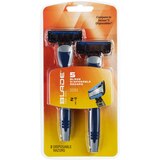 Blade Men's 5-Blade Disposable Razors, 2 CT, thumbnail image