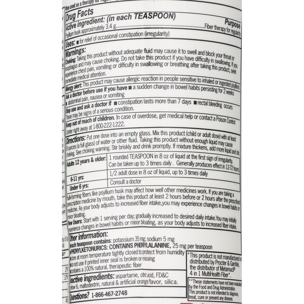 CVS Health Natural Daily Fiber Supplement