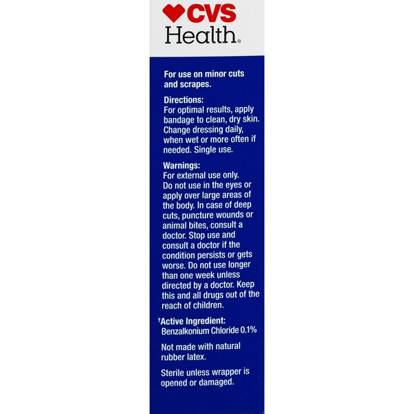 CVS Health Flexible Fabric Anti-Bacterial Bandages