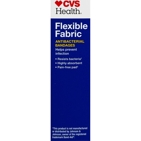 CVS Health Flexible Fabric Anti-Bacterial Bandages